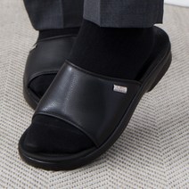 블랑옴므 남성용 모던 이중쿠션 사무실 슬리퍼