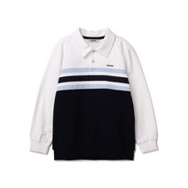 레노마키즈 남아용 블럭 카라 티셔츠 R2312T106