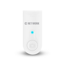 디씨네트워크 YOGO 충전식 셀카봉 스마트폰 블루투스 무선 리모컨 화이트, WS-SQB641