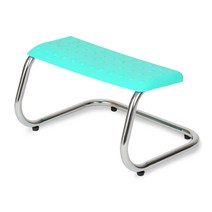 청심의자 다용도 체어풋 플러스 지압용 발받침대, 민트