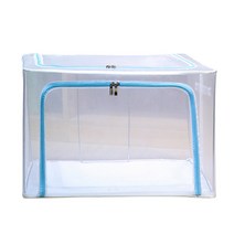 에이홉 통기성좋은 투명 이불 보관함 110L, Type 03, 1개