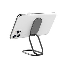 스메르 접이식 마그네틱 스마트 멀티 휴대폰 거치대 SMR-A06, 블랙, 1개