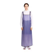 THE앞치마 메쉬코팅 방수 H형 앞치마 대, 퍼플, 1개