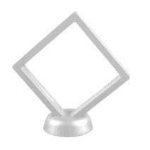 투명 디스플레이 포장액자, 화이트