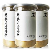 헬로우그린 국내산 볶은 미강 가루, 3개, 200g
