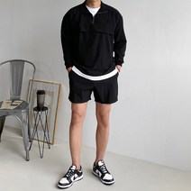 머시따 아노락 바람막이 반집업 + 반바지