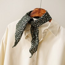 바비수 포링 안개꽃 삼각 스카프