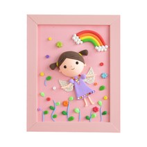 아디코 클레이액자 DIY 만들기 무지개와 퍼플요정, 혼합색상
