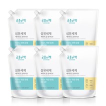 궁중비책 섬유세제 베이비 앤 센서티브 캡리필 1500ml, 6개