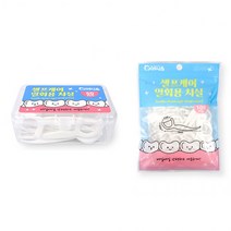 이지앤 셀프케어 일회용 치실 50p + 리필 100p 세트, 1세트