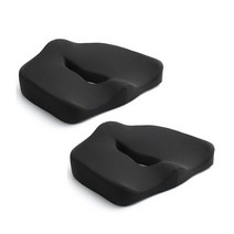 카템 4D 방석 CT163, 블랙, 2개