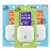 에어후레쉬 데옥스 방향제 현관용 코튼향 6ml x 2p + 그린애플향 6ml 세트, 1세트, 코튼,그린애플