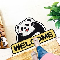 다양한 동물 캐릭터 홈 현관 입구 주방 욕실 발매트, 07