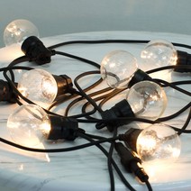 21세기트랜드 LED THE 큰 앵두전구 20구 10m, 10M 20구 세트, 투명캡