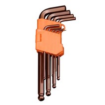 볼형 육각 렌치 9종 세트, 1세트