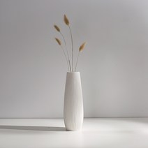 앤써 모던 도자기 화병 A, 화이트