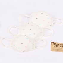 아동용 올오가닉 해피 마스크 3p