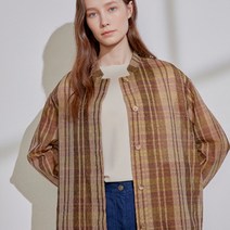 닥스 레이디스 여성용 21FW 체크 긴팔자켓 DLJA1CH75