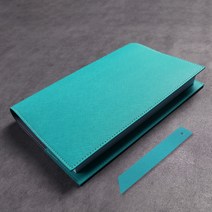 아바 사피아노 일반형 북커버 XS, 1개, 콜드 블루(북커버), 랜덤발송(북마크)