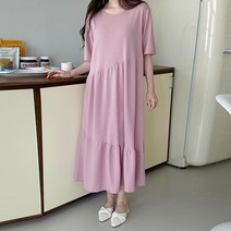 마이시즌 여성용 푸딩 사선 캉캉 원피스