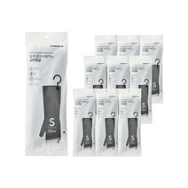 락앤락 쉽게 걸어 사용하는 고무 장갑 S HPI830S10, 그레이, 10개