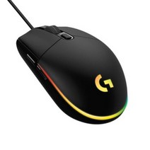 로지텍 G102 2세대 LIGHTSYNC 게이밍 유선 마우스 910-005805, 블랙
