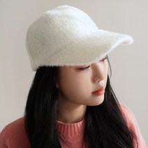 바비수 아샤 골프캡 날개사 니트 모자