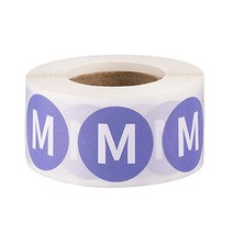 디블루 의류 사이즈 라벨스티커 M, 500개