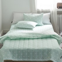 블랑뷰 베르 시어서커 여름 스프레드, 민트