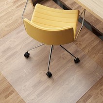 바닥보호 긁힘방지 논슬립 의자매트 B타입 100 x 150 cm, B타입 투명, 투명, 1개