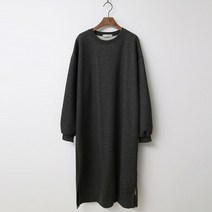 보리맘 기모 라운드 임부 원피스 O403