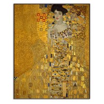 제이디아트 클림트 아델레 블로흐 바우어의 초상 명화 GK-06, 엣지블랙