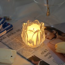 케이트가든 튤립 유리 캔들홀더