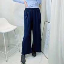 이지스튜디오 여성용 올웨이츠 찰랑 와이드 트레이닝 팬츠