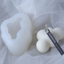 3D 뭉게구름 실리콘 몰드 1구