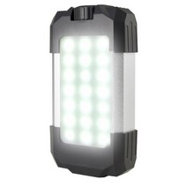[스쿠버프로랜턴] 테크진 LED 충전식 휴대용 캠핑랜턴 10400mAh, 블랙, 1개