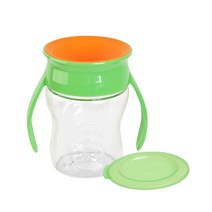 와우컵 유아용 트라이탄 클리어 스파우트컵 207ml, 1개, 그린