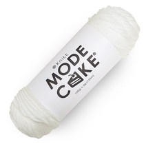 니뜨 모드케이크실 100g, 01 화이트, 1개