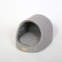 오로라펫 강아지 센서티브 동굴하우스, 그레이