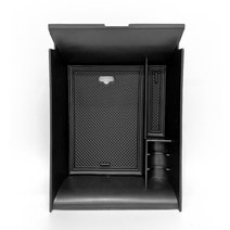 카템 콘솔트레이 콘솔박스 수납정리함, 무광 블랙, 제네시스 GV60, 현대