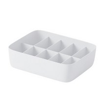그뤠잇맘 깔끔하게 속옷 양말 정리 수납박스 15칸 2p + 뚜껑 화이트, 1세트, 1세트