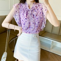 어썸풀 히퍼 민소매 블라우스