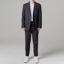 애플리 남성용 아웃포켓 투버튼 자켓 팬츠 수트 셋업