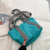 스타 썸머나잇 리본 캔버스 백