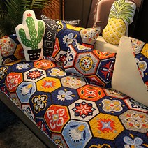 다양한 매력 뿅뿅 패브릭 소파커버