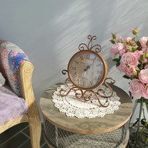 까꾸빈티지 프랑소와 저소음 엔틱 탁상시계, 혼합색상