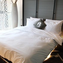 메종텍스타일 프리미엄 호텔베딩 면60수 무지 이불세트 K