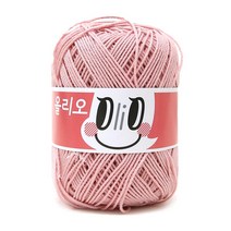 니뜨 올리오 뜨개실 70g, 705 베이비핑크, 1개