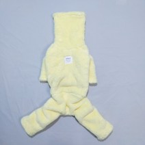 도기스타 이탈리안그레이하운드 휘핏 베들리언테리어 두툼 후리스 올인원, 개나리