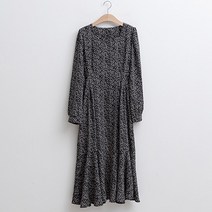 피핀 여성용 셔링 플라워 페미닌 원피스 #38140